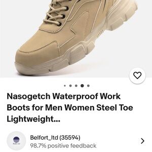 Men's Lightweight Steel Toe Boots